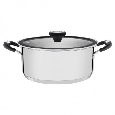 Кастрюля с крышкой 2,85л Solar SILICONE, 62123/203-TR &mdash; Posudio