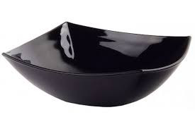 Салатник 24см Luminarc Quadrato Black 06931 фото 1 — Posudio