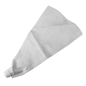 Мешок кондит. многоразовый 20 см Проотель хлопок белый &mdash; Posudio