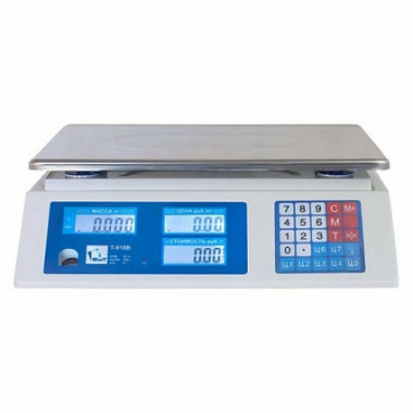 Весы торговые со стойкой ФорТ-Т 918В ОПТИМА 15кг — Posudio