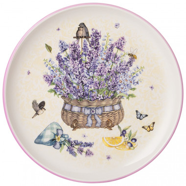 Тарелка "Прованс Лаванда" 21*21см. &mdash; Posudio
