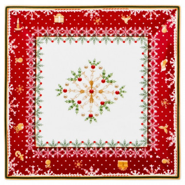 Блюдо Christmas 22*22см &mdash; Posudio