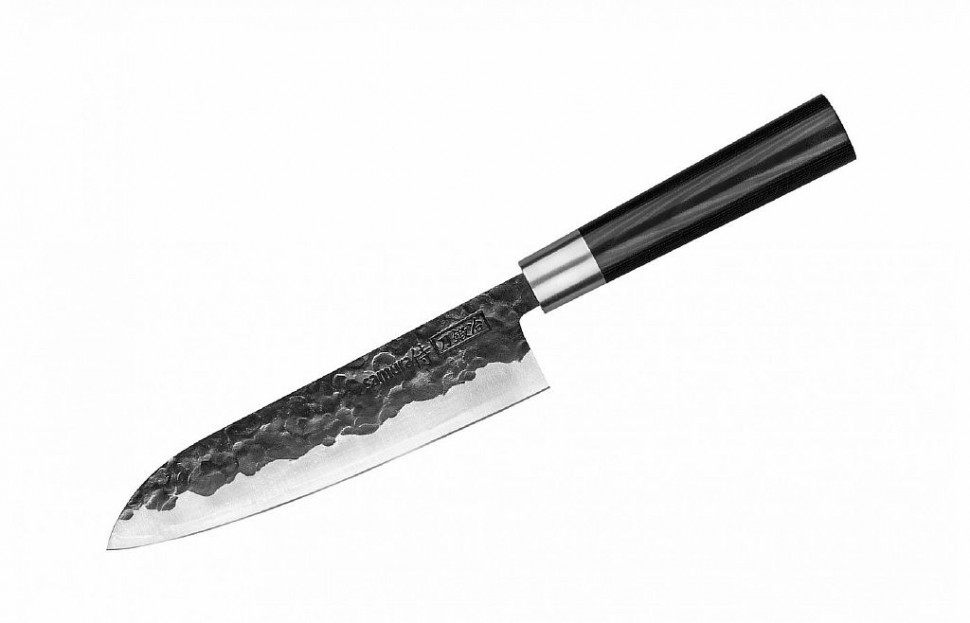Набор: нож кухон. универс.182мм Samura Blacksmith фото 1 — Posudio