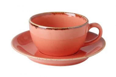 Чашка 250 мл. Porland Seasons Turuncu (Оранжевый) 322125 — Posudio