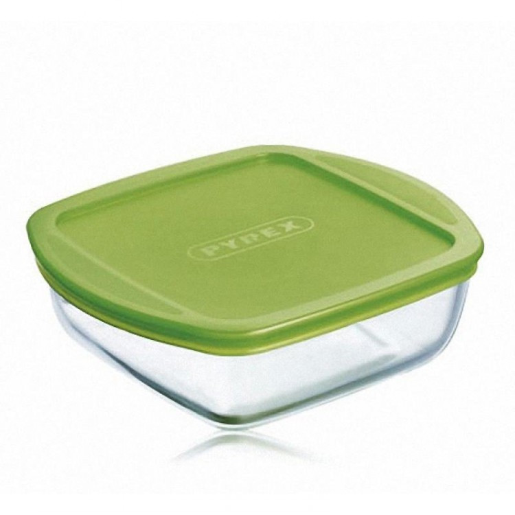 Блюдо квадратное с крышкой Cook&Store 25x22x7см  2.2л. фото 1 &mdash; Posudio