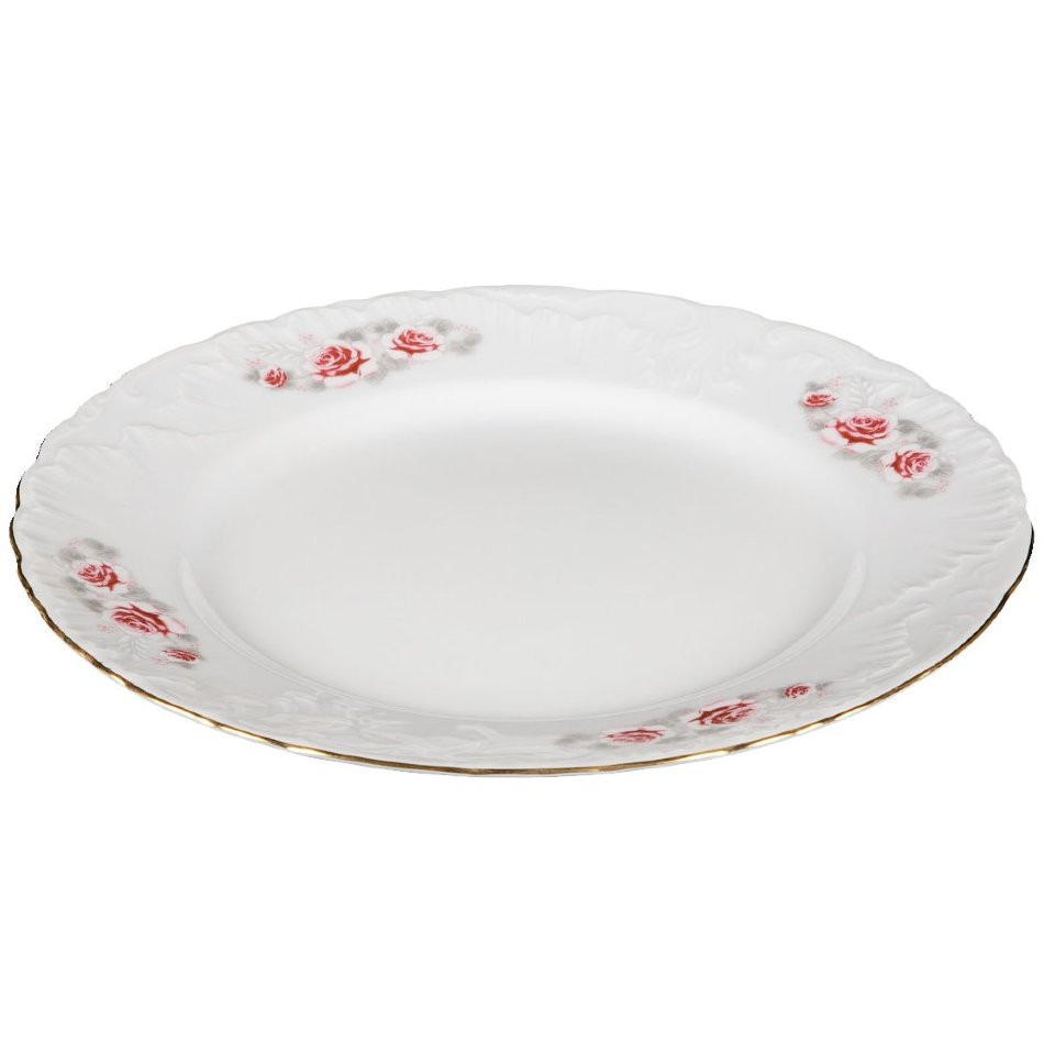 Тарелка мелкая 25см Cmielow Rococo Роза 0031190 G577 фото 1 — Posudio