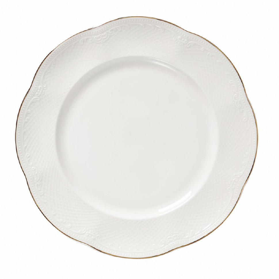 Тарелка 27см. фарфор "Aristocrat-Gold" Noble фото 1 — Posudio