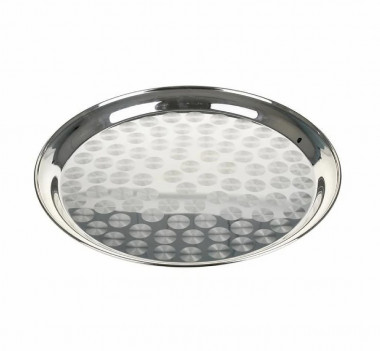 Поднос нерж. кругл. 45см. &mdash; Posudio