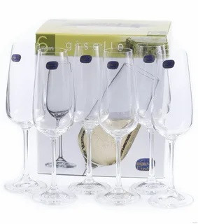 Жизель бокал д/шампанского 190мл.6шт. — Posudio