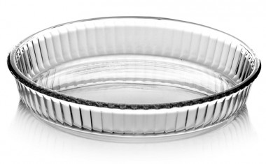 Посуда для СВЧ форма круглая без крышки 260мм Borcam Trays 59044 — Posudio