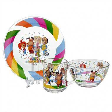Набор посуды детский  "Барбоскины" &mdash; Posudio