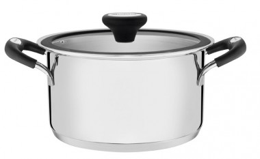 Кастрюля с крышкой 3,6л Solar SILICONE, 62124/203-TR &mdash; Posudio