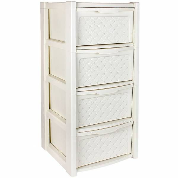 Комод "ВИОЛА" 4-х секционн. 39*39*82,5см. фото 1 — Posudio