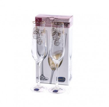 Бокал для шампанского 190мл. (2шт) Виола &mdash; Posudio