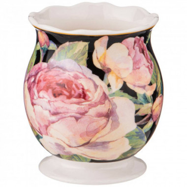 ПОДСТАВКА ПОД ЧАЙНЫЕ ЛОЖКИ LEFARD &quot;ВИНТАЖ&quot; 9 СМ ЧЕРНАЯ — Posudio