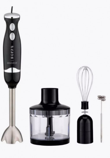 Блендер погружной ENERGY EN-135, 600Вт, 2 скорости,  измельчитель — Posudio