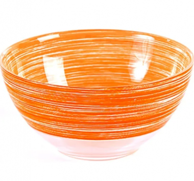 Салатник  ЭМПИЛАБЛЬ БРАШМАНИЯ  ОРАНЖ  23см. — Posudio