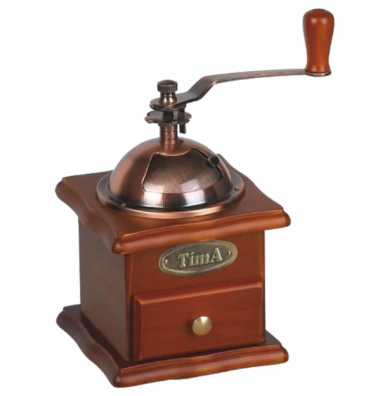 Кофемолка деревянная ручная TimA  SL-008 &mdash; Posudio