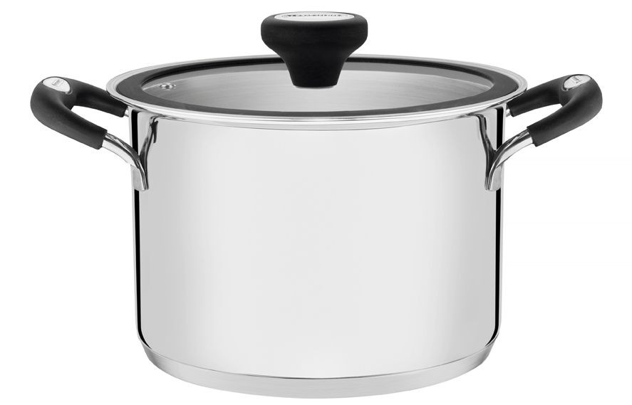 Кастрюля с крышкой 4,56л Solar SILICONE, 62125/203-TR фото 1 — Posudio