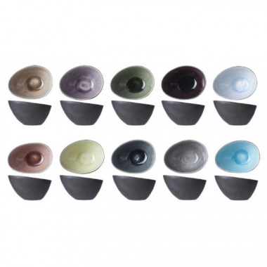 Чаша  105*80*60мм Сет 21чаш (7чаш, 14 тарелок) Street food, 9700210 &mdash; Posudio