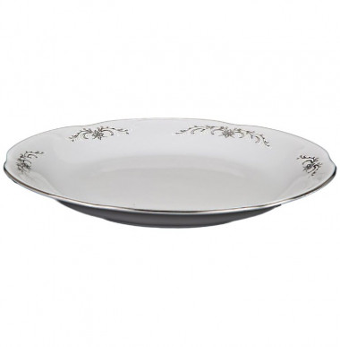 Тарелка плоская 27см Cmielow Rococo Камелия OK01390-OMAZ &mdash; Posudio