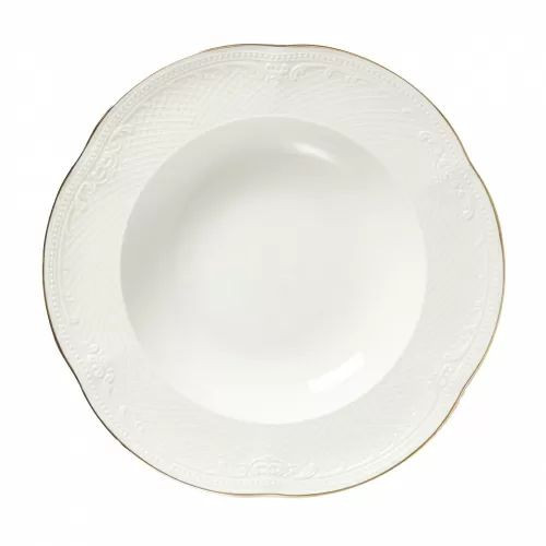Тарелка глубокая 23см. фарфор "Aristocrat-Gold" Noble фото 1 — Posudio