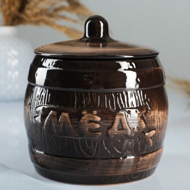 Бочонок 1,2л &quot;Старина&quot; Мед — Posudio