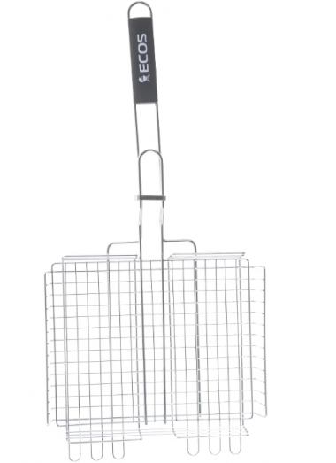 Решетка для барбекю ECOS RD-102C (глубокая, регул. глубина р-р 31*24*5см) — Posudio
