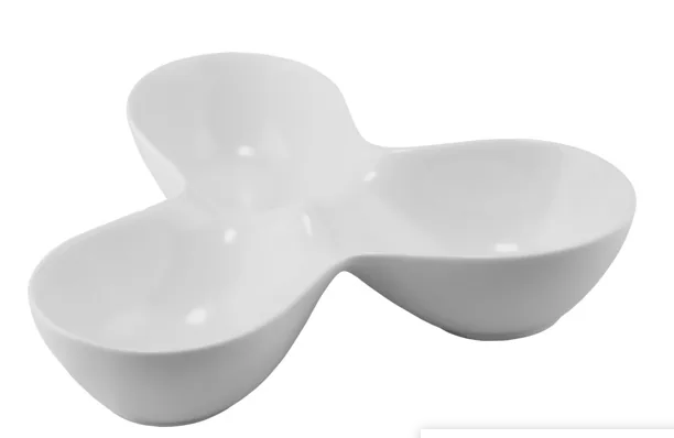 Менажница 25,5см BIANCO в под.уп.(х8)Фарфор 118-052 фото 1 &mdash; Posudio