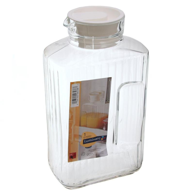 Кувшин 2л Luminarc Quadro 46538 фото 1 — Posudio