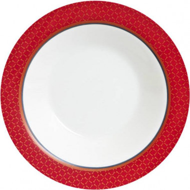 Тарелка суповая АЛЬТО РУБИС 23см &mdash; Posudio