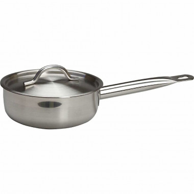 Сотейник 1,3л нерж. тройное дно Luxstahl, кт1740 &mdash; Posudio