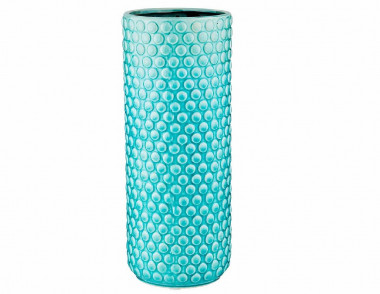 Ваза  "Пурпур" 12,5x12,5x31,5 см цвет:green &mdash; Posudio