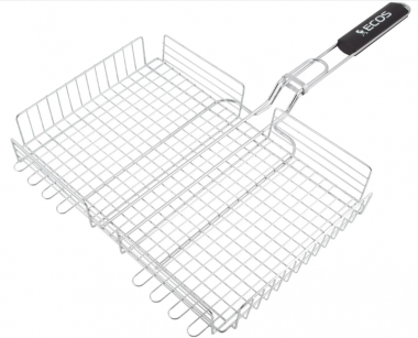 Решетка для барбекю ECOS RD-103C (глубокая, регул. глубина р-р 40*27*5см) — Posudio