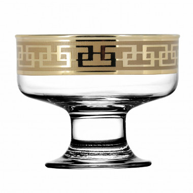 Набор 6 креманок с рис. "Меандр" (Гусь Хрустальный) EAV26-1016 &mdash; Posudio