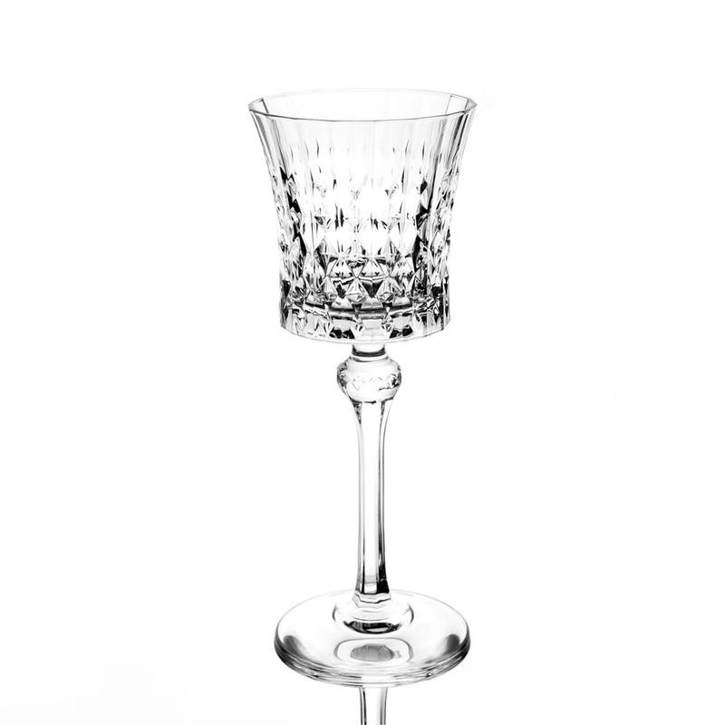 Набор фужеров для вина 190мл 6шт Eclat Cristal d'Arques Lady Diamond L9744 фото 1 — Posudio