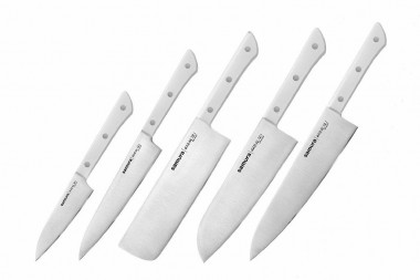 Набор ножей 5 в 1 Samura Harakiri (корроз. сталь) &mdash; Posudio