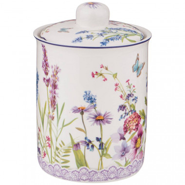 Банка с крышкой "Прованс Лаванда" 750мл &mdash; Posudio