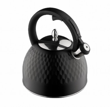 Чайник 2,5л со св индукц. ГРАНИ ЧЕРНЫЙ (Катунь) — Posudio