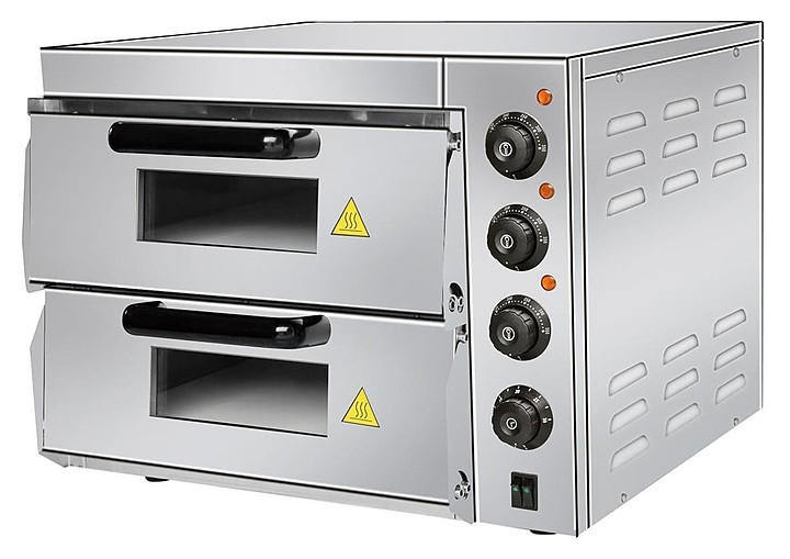 ПЕЧЬ ДЛЯ ПИЦЦЫ GASTROMIX GS 1+1 фото 1 — Posudio