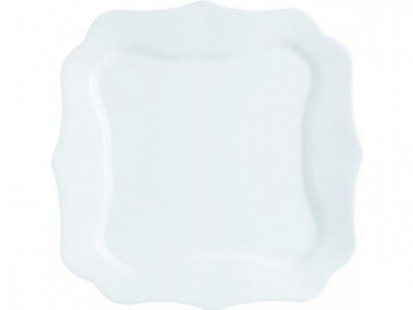 Обеденная тарелка 25.5см Luminarc Authentic White J1300 (D8728) &mdash; Posudio