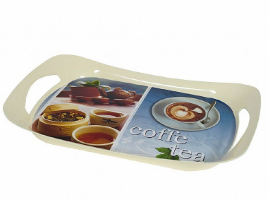 Поднос 495*325*50мм с ручкой больш — Posudio