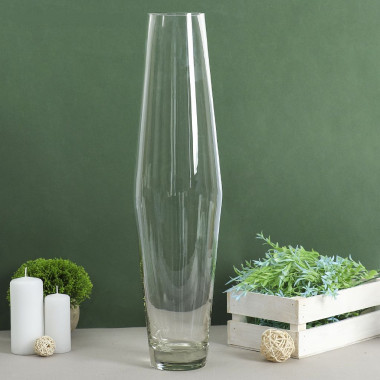 Ваза &quot;Диаболо&quot;  d-8см h-50см,  3,6л — Posudio