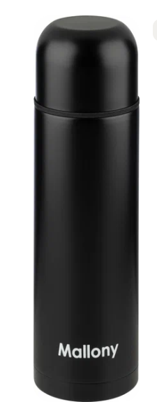 Термос из нерж. стали SOLIDO  0,5л черный фото 1 &mdash; Posudio