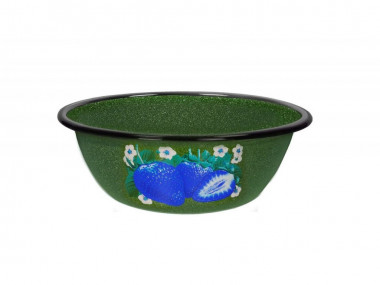 Миска 0,8л изумр. с зерн. КЛУБНИКА САДОВАЯ — Posudio