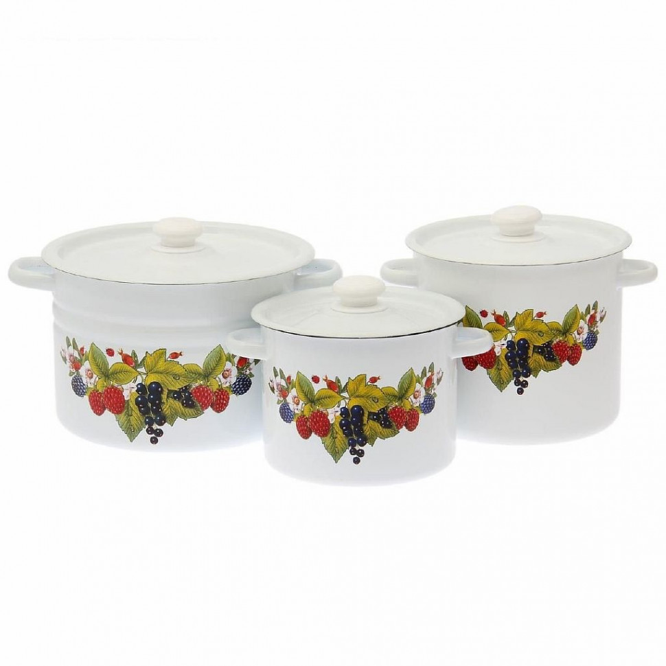 Набор 20 белый Ягодный чай фото 1 &mdash; Posudio