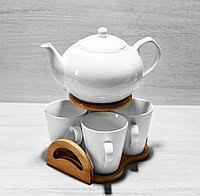 Акция Набор для чая 2-х предм.Практик 400см3 бел.1с (Башкирский фарфор) &mdash; Posudio
