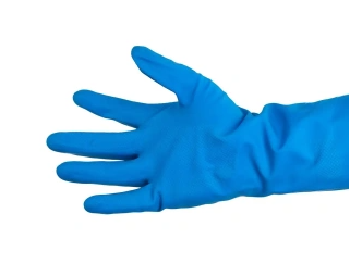 Vileda Перчатки латексные Многоцелевые L синий — Posudio