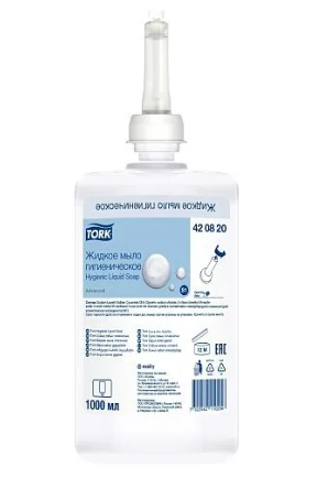 Tork S1 Жидкое мыло Ультро-мягкое Prem. 1л/6 — Posudio