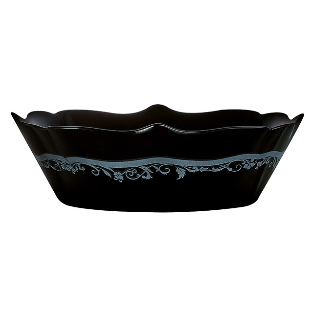 Салатник 16см Luminarc Authentic Silver Black H8404 фото 1 — Posudio